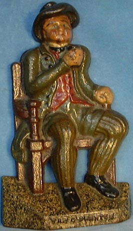 Man With a Mug doorstop