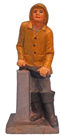 Fishman at Tiller Doorstop