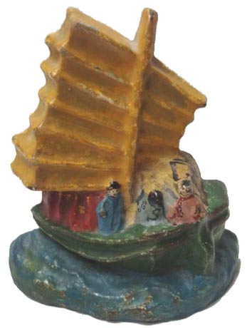 Chinese Junk doorstop