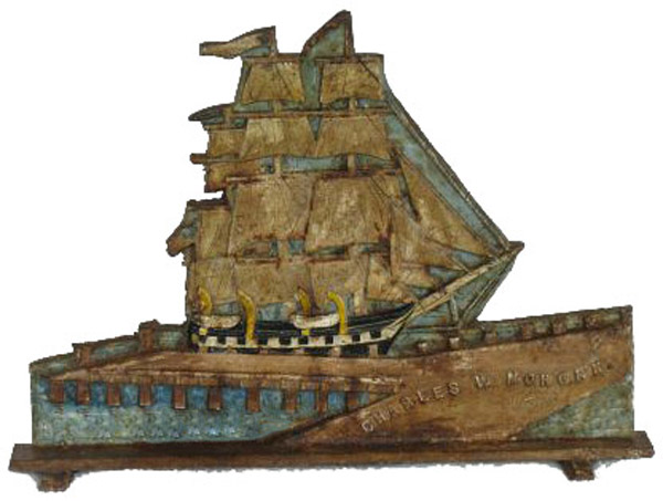 Whaling Ship doorstop