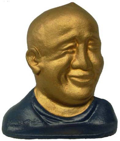 Knute Rockne doorstop