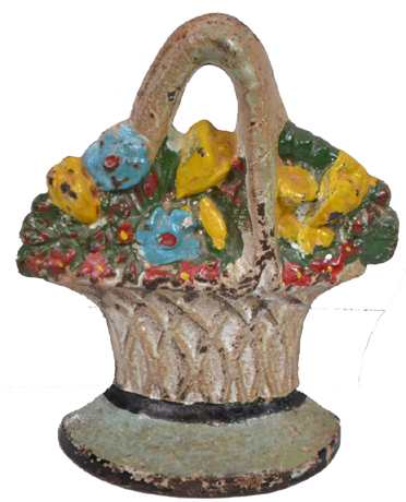 1925 Basket doorstop