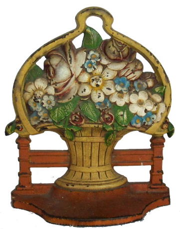Flower Basket doorstop