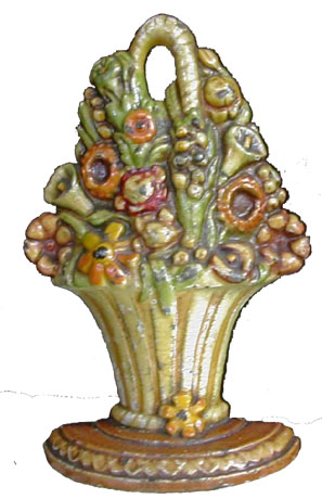 Mixed Flower Basket doorstop