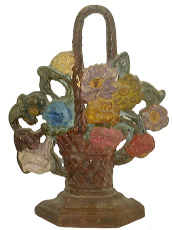 Flower Basket doorstop
