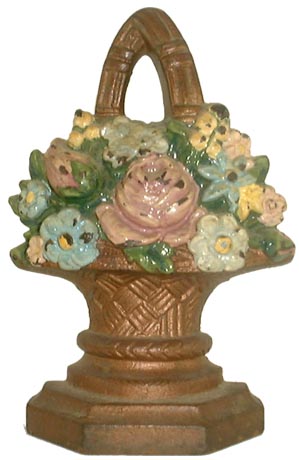 Flower Basket doorstop