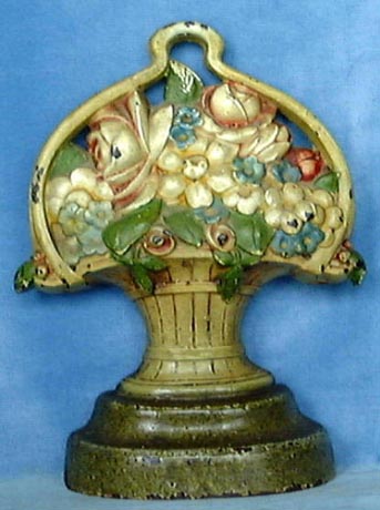Flower Basket doorstop